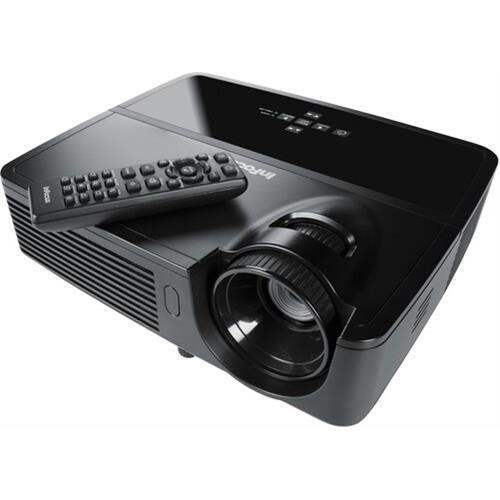 InFocus IN122A 800 x 600 SVGA 3500 Lumens, Contrast Ratio 15000:1, HDMI Connections, 2W Speaker, Instant on/off, DLP 3D Ready Projector