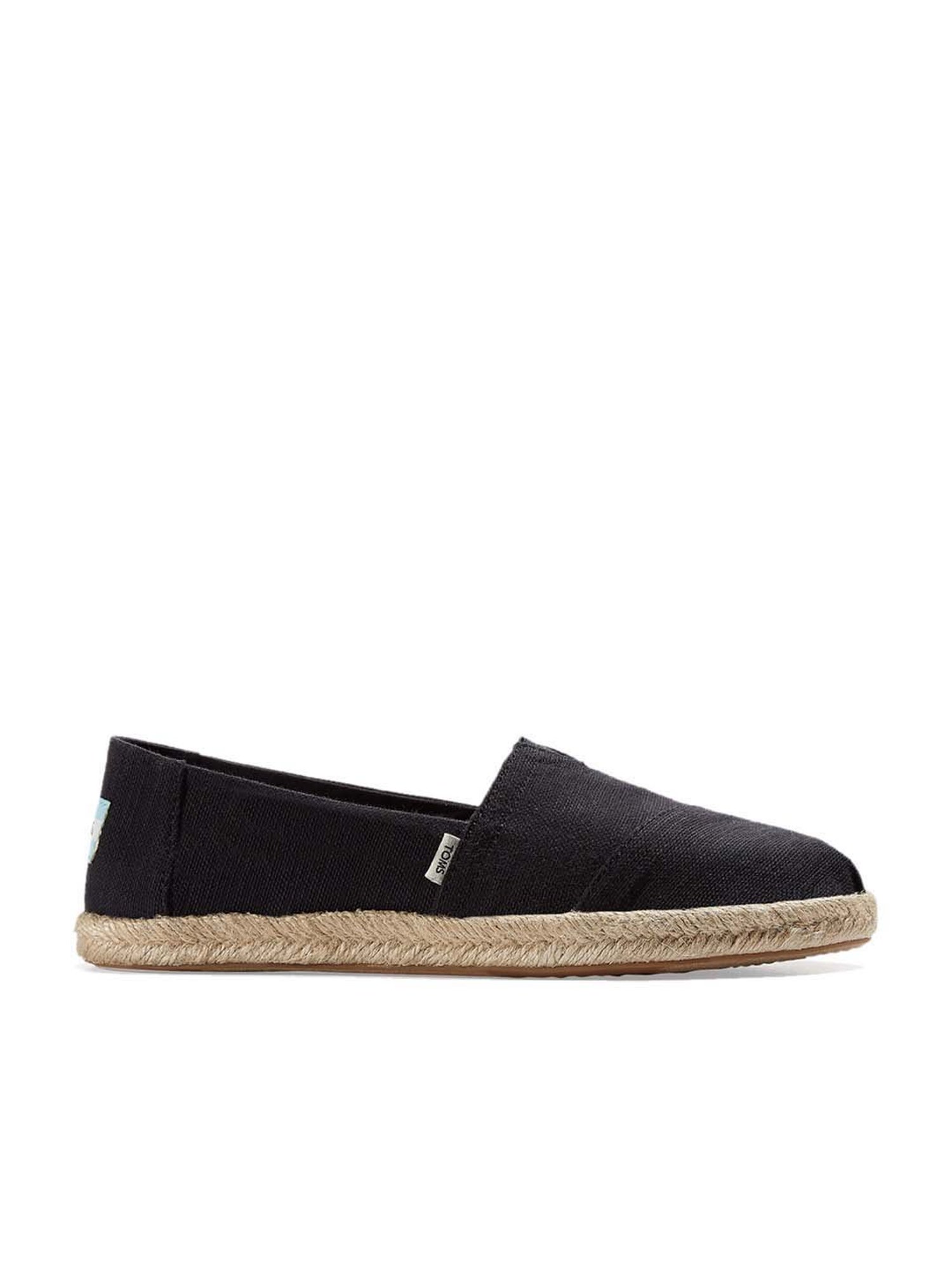 TOMS Men's Alpargata Rope Black  Espadrille Shoes