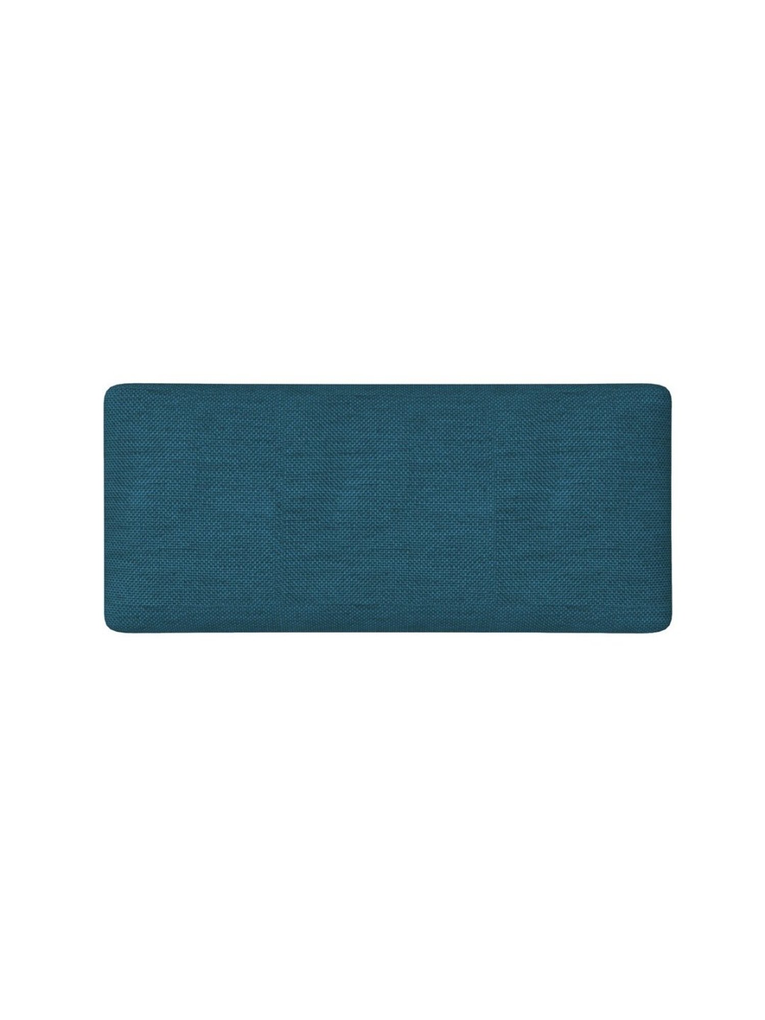 Chumbak Jodhpur Mediterranian Solid Blue Sheesham Wood Bench