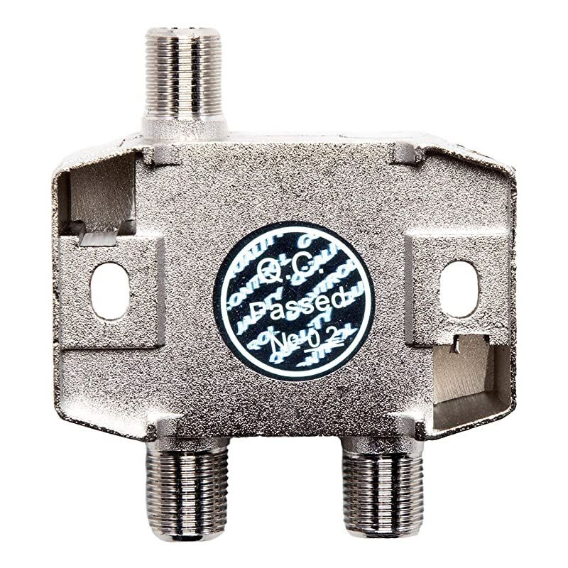 2-Way Coax Cable Splitter Bi-Directional MoCA 5-2300MHz