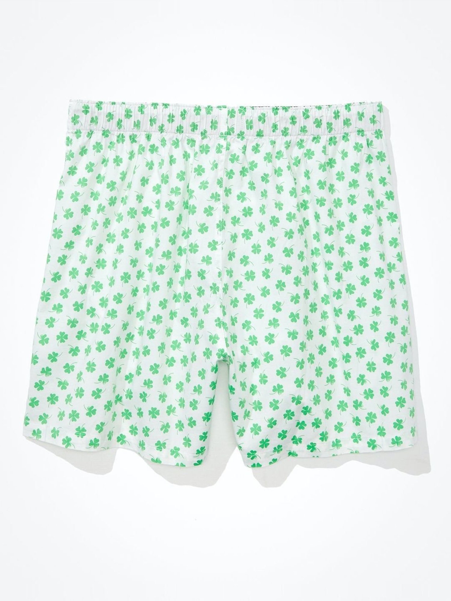 American Eagle White Regular Fit Printed Boxers