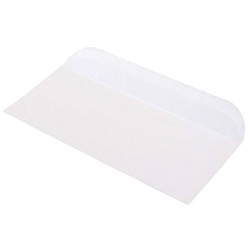 100-Pack Tithe Envelopes for Church Offerings and Religious Occasions, Square Flap, White, 7" x 3"