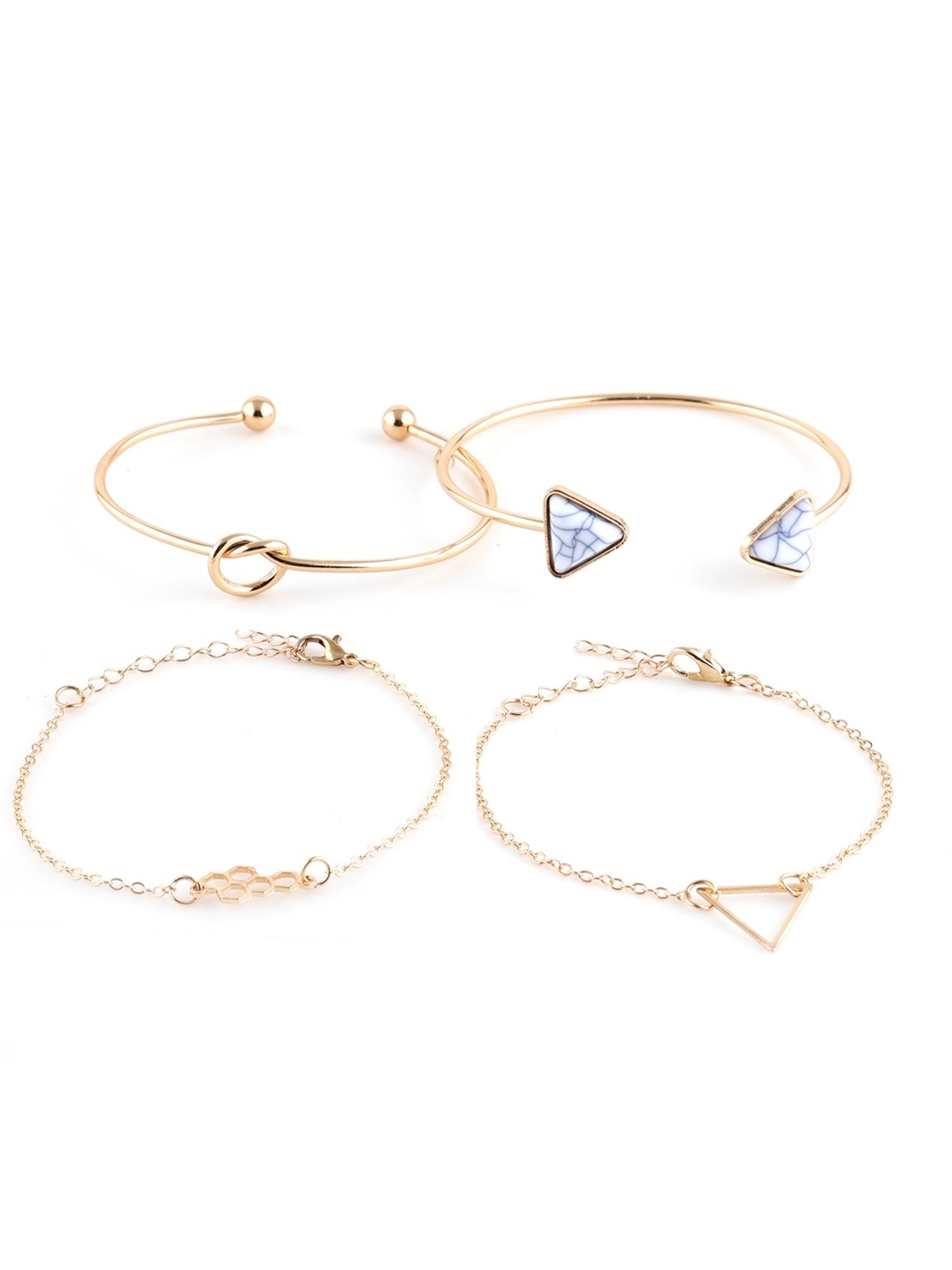 Daniel Klein DKG001-1 Analog Watch for Women With Bracelets