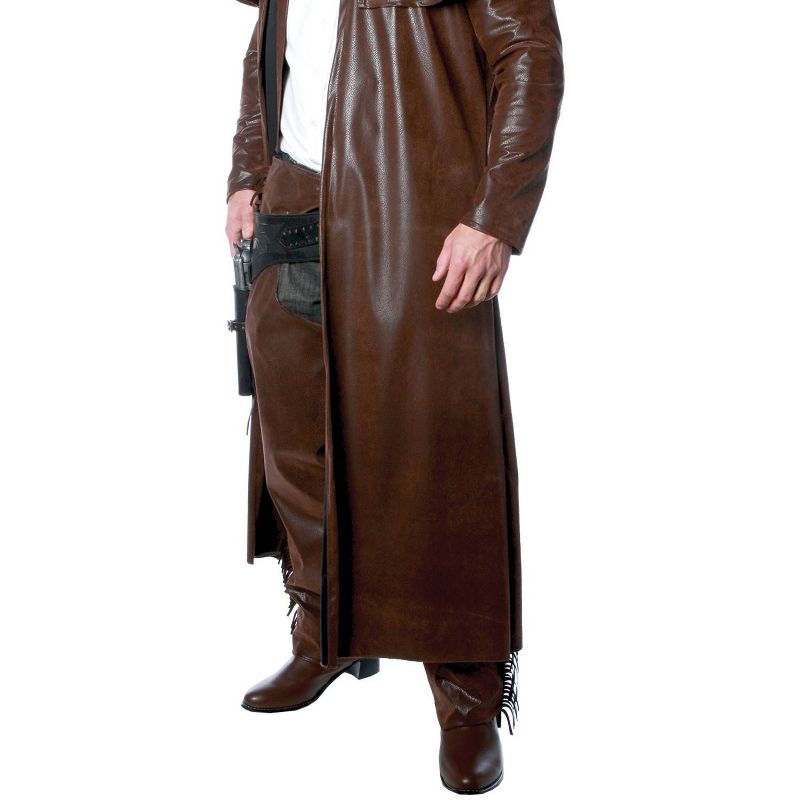 Adult Duster Coat Halloween Costume Brown One Size