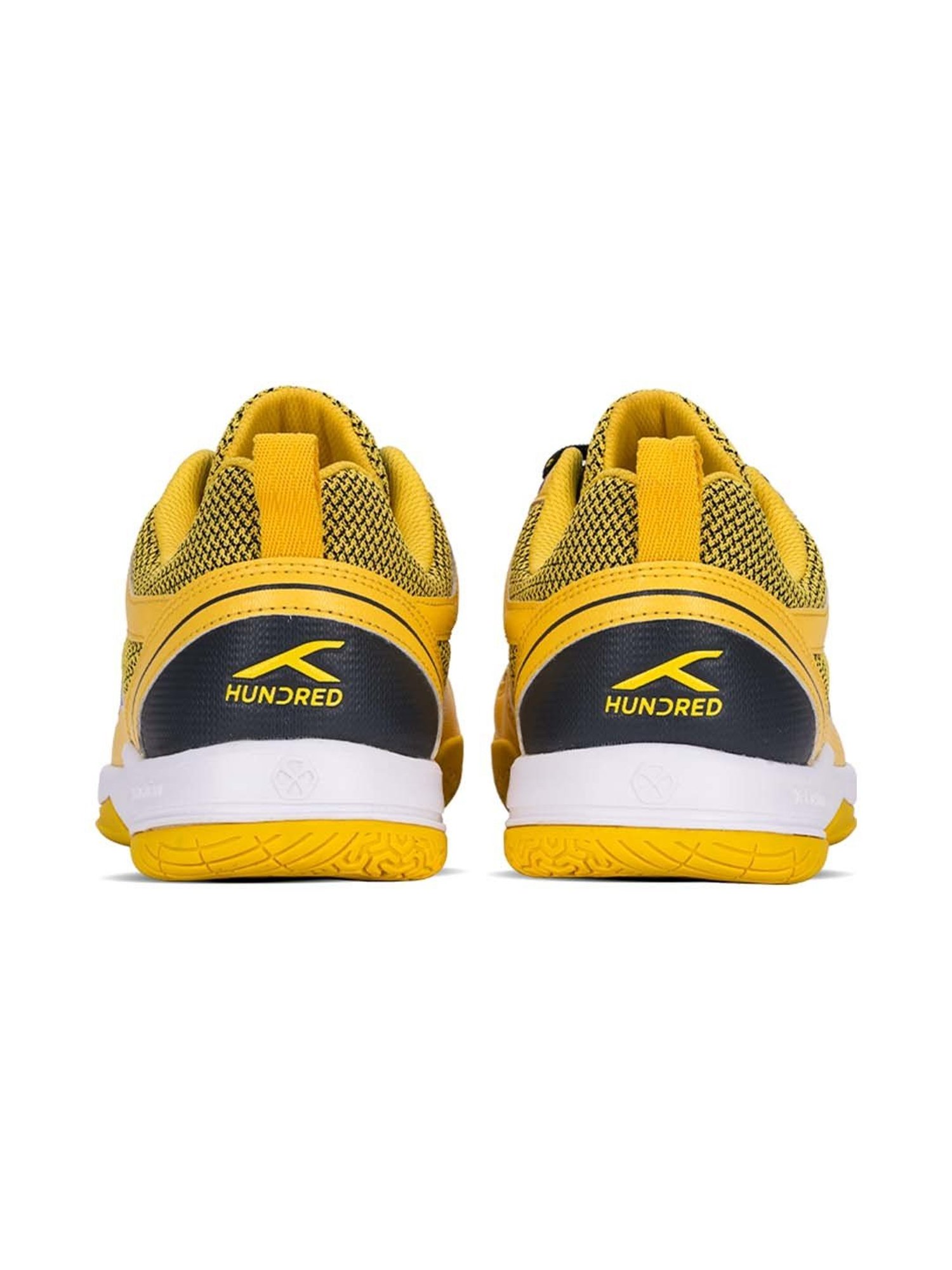 Hundred Men's Raze Mustard Indoor Court Shoes