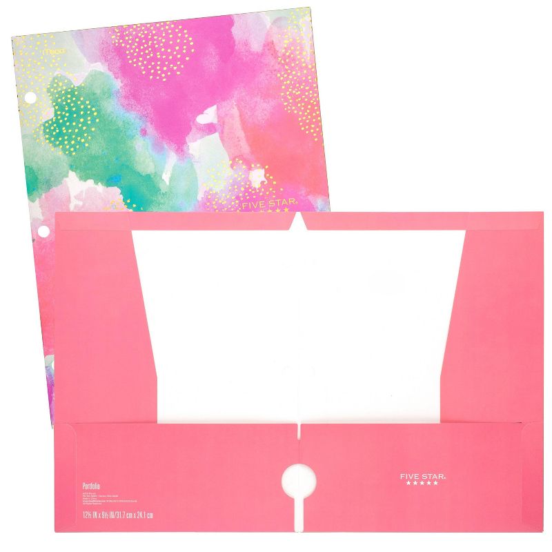 Five Star Painter's Blobs 2 Pocket Paper Folder