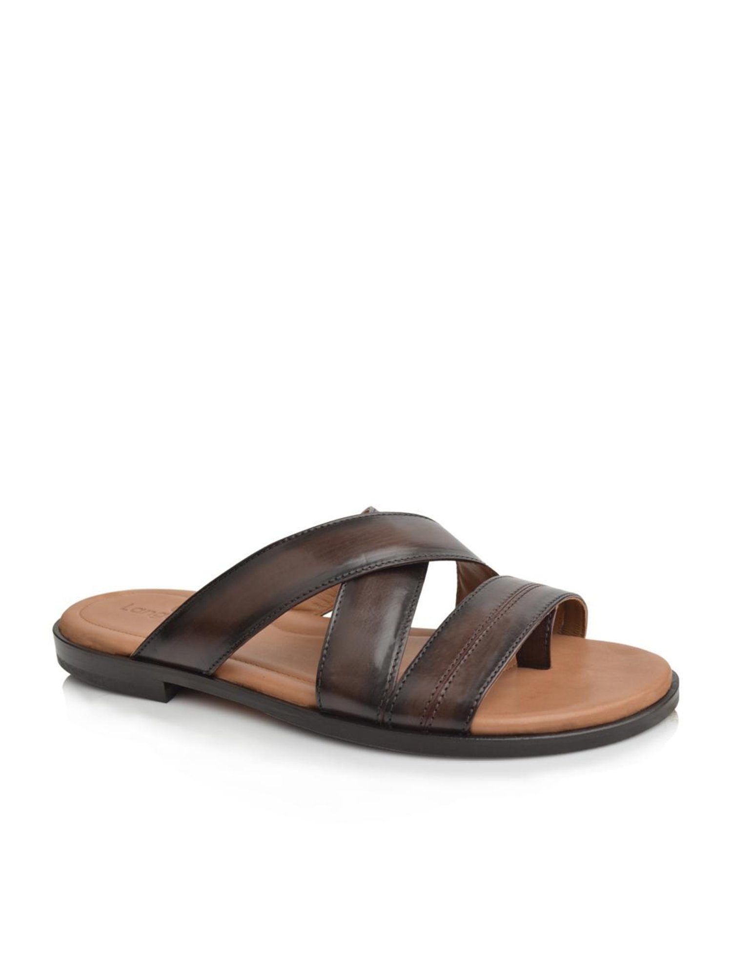Language Shoes Men's Timothy Brown Toe Ring Sandals