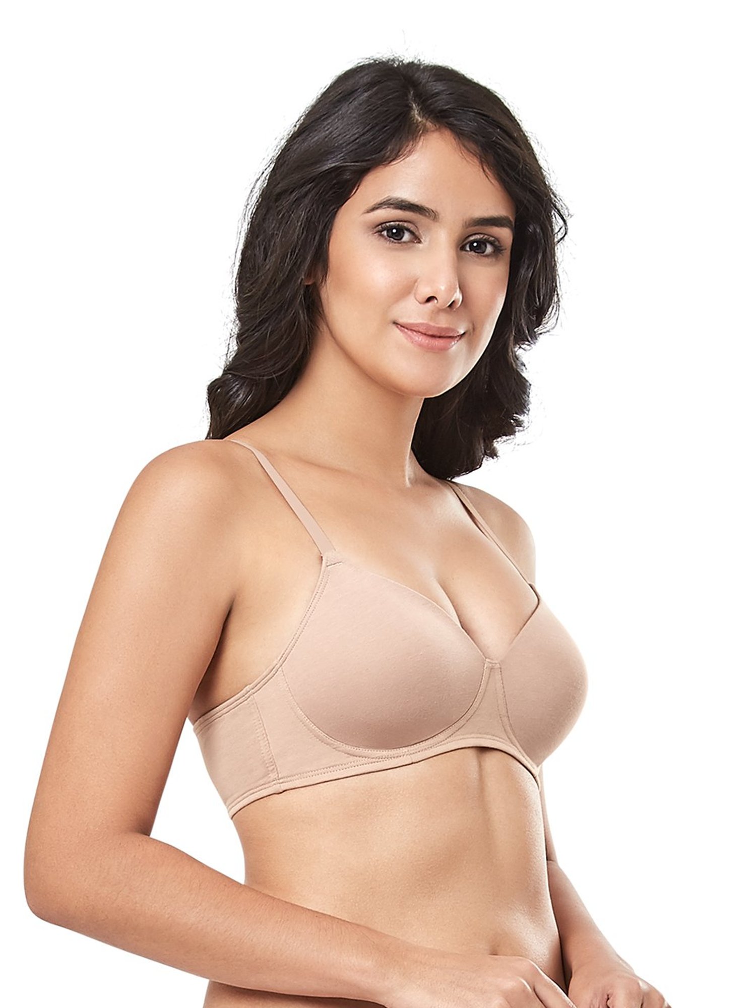 Every De by Amante Sandalwood Padded Non Wired Full Coverage Bra