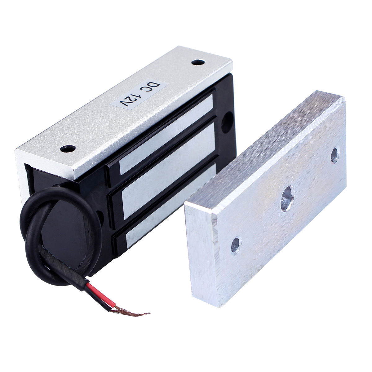 AUTENS Electric Magnetic Door Lock 12V 60kg Mini DC EM Locks Holding Force Electromagnetic for Door Entry Access Control