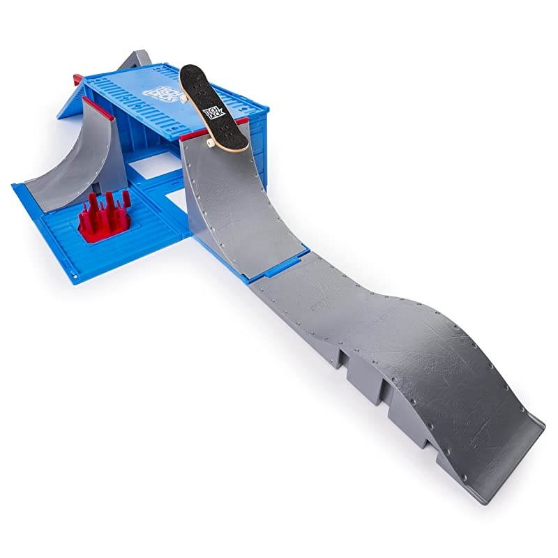 Transforming SK8 Container Pro Modular Skatepark and Board for Ages 6 and Up Edition May Vary Multicolor