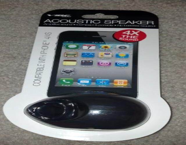 Vibe Sound Acoustic Speaker for Iphne 4/4s