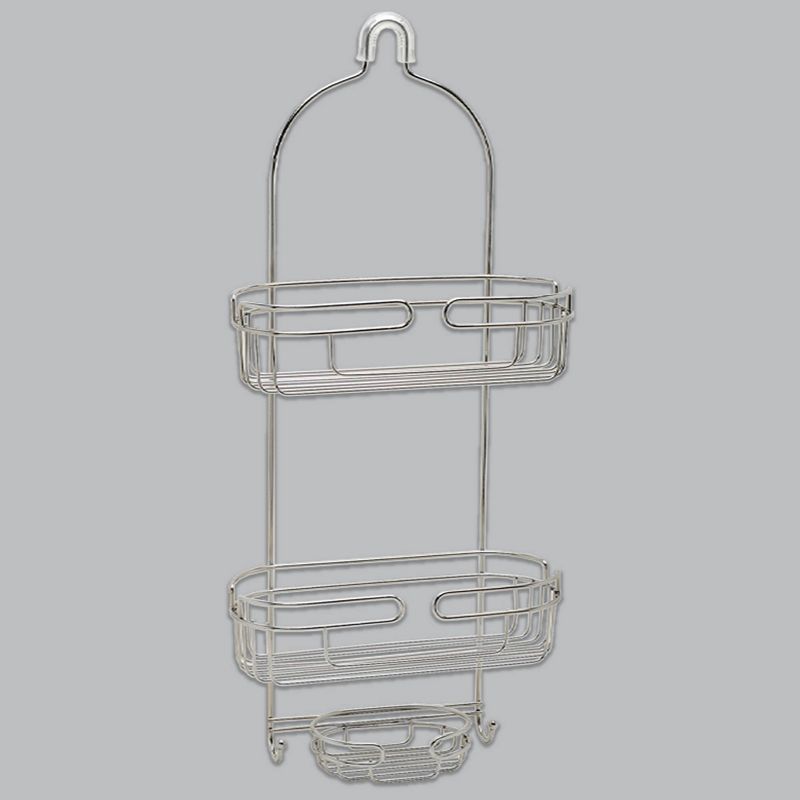Stainless Over-The-Shower Head Caddy - Zenna Home
