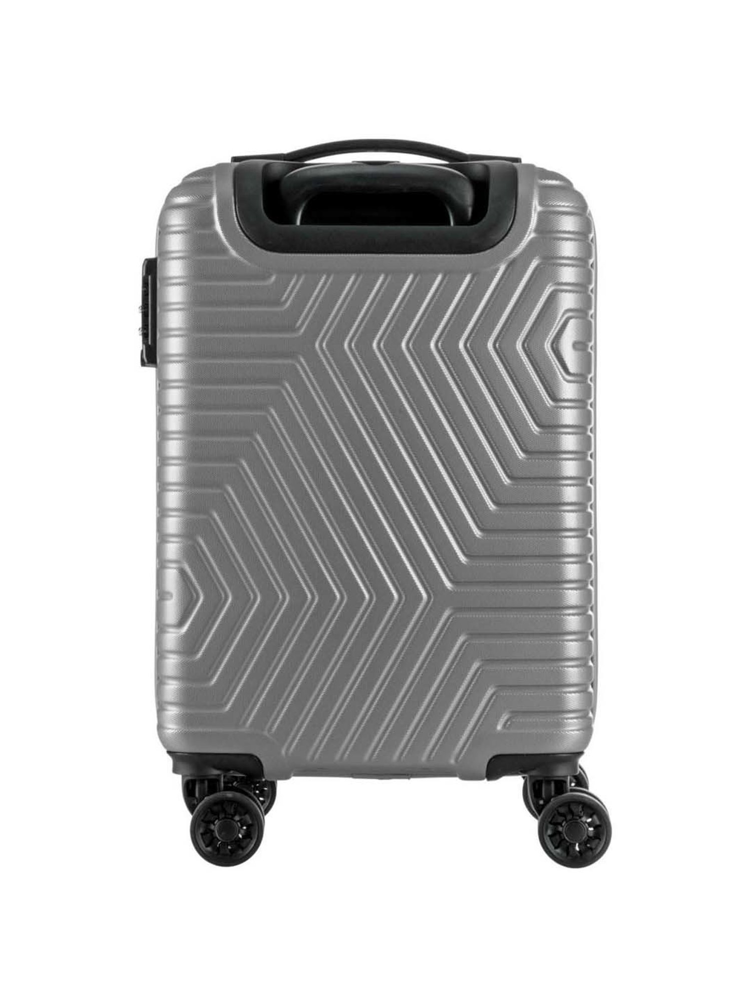 American Tourister Ellen Grey Textured Hard Large Trolley Bag - 54 cm