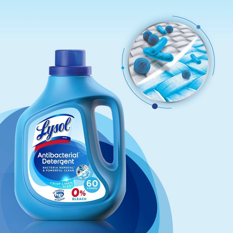 Lysol Laundry Detergent - Crisp Linen - 92 fl oz