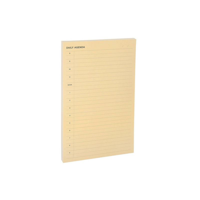 Post-it Daily Agenda Notepad - Light Peach