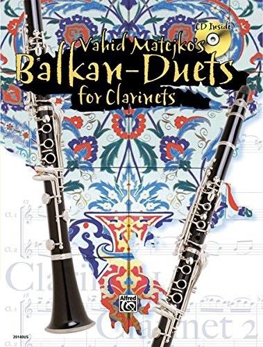 vahid matejko's balkan duets for clarinets: book & cd