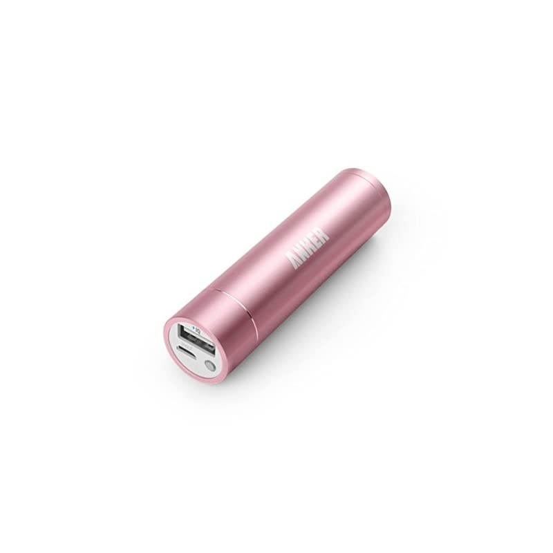 PowerCore+ mini 3350mAh LipstickSized Portable Charger 3rd Generation Premium Aluminum Power Bank One of the Most Compact External Batteries Uses Premium Cells