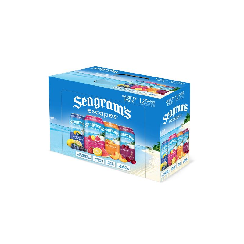Seagram's Escapes Malt Beverage Variety Pack - 12pk/11.2 fl oz Cans
