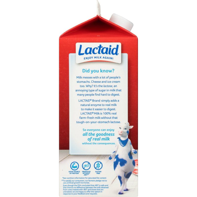 Lactaid Lactose-Free Whole Milk - 0.5gal