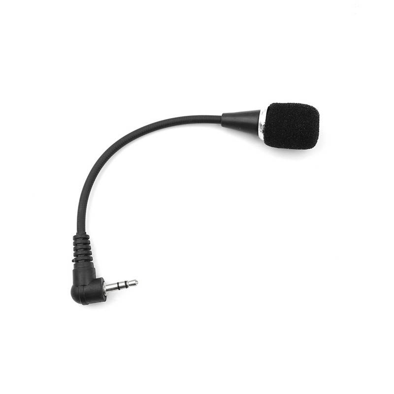 Mini 3.5mm Jack Flexible Microphone Speaker Mic For PC Laptop Notebook