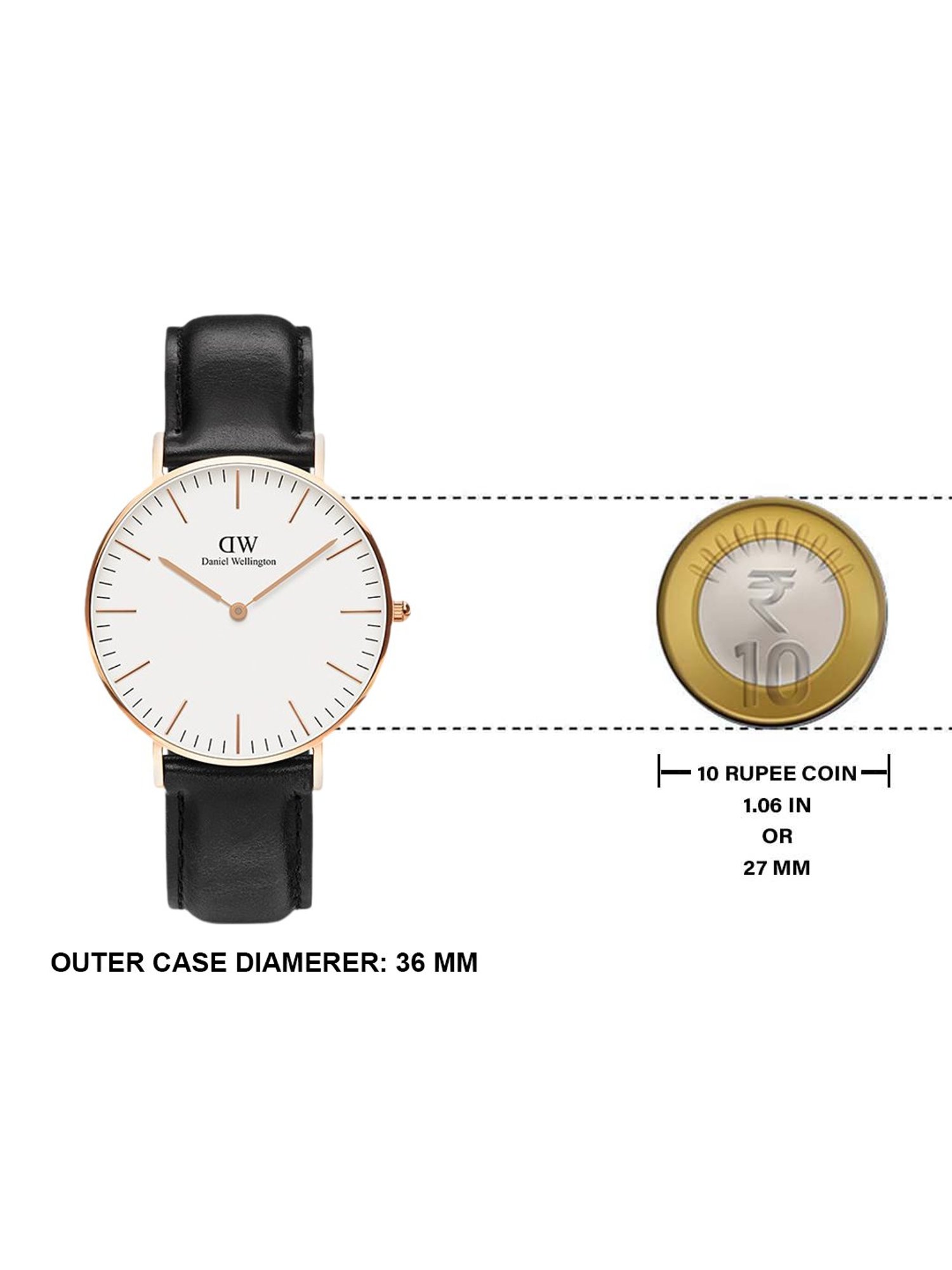 Daniel Wellington DW00100036 Classic Sheffield Analog Watch for Women