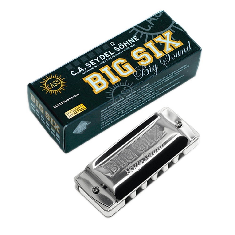 SEYDEL BIG SIX BLUES Harmonica D White
