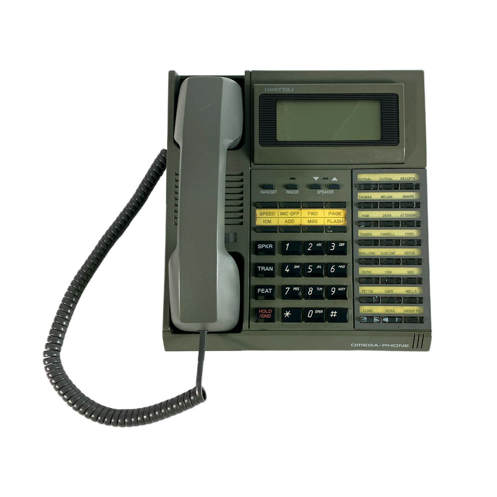 Iwatsu Adix Omega-Phone IX-24KTD-SP Digital 24 Button Display Telephone