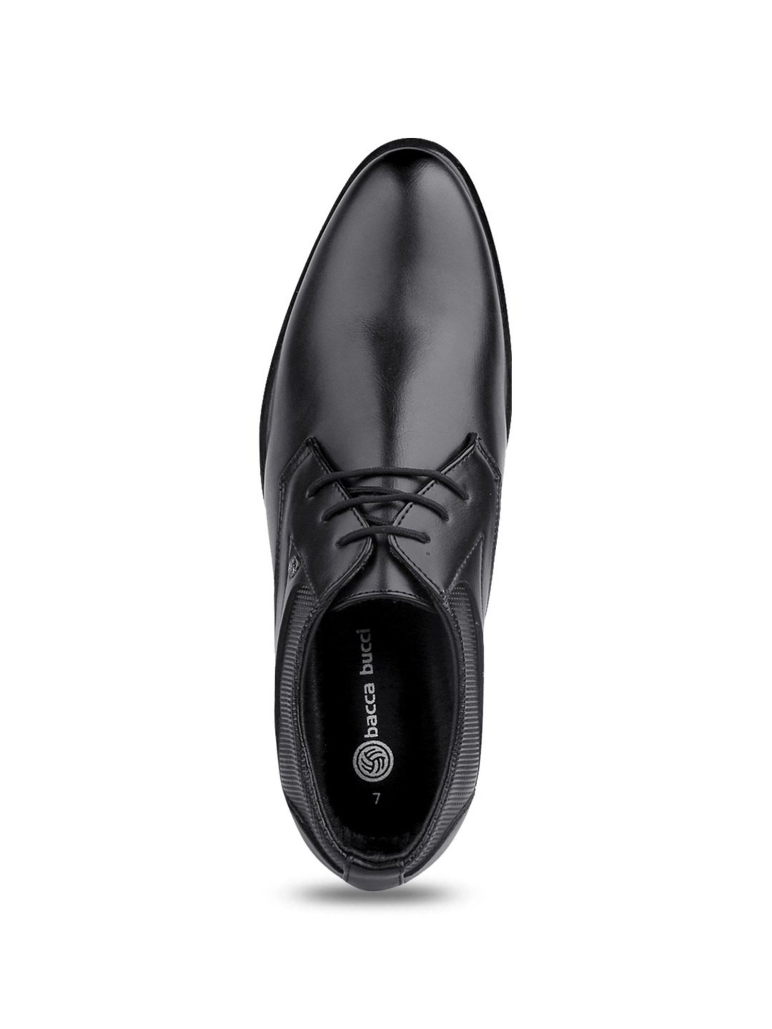 Bacca Bucci Men's RICHMOND Black Derby Shoes