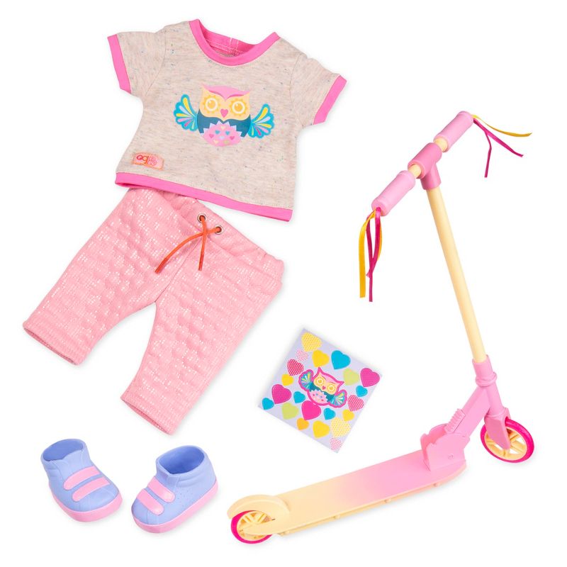 Our Generation Owl Be Cruisin' Sporty Outfit for 18" Dolls