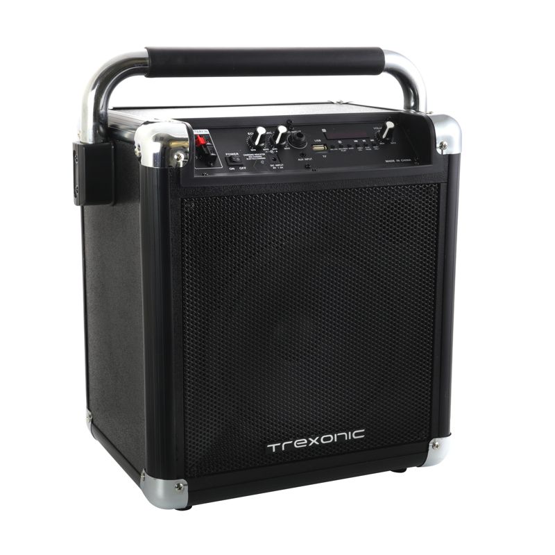 Trexonic Wireless Portable Party Speaker with Microphone