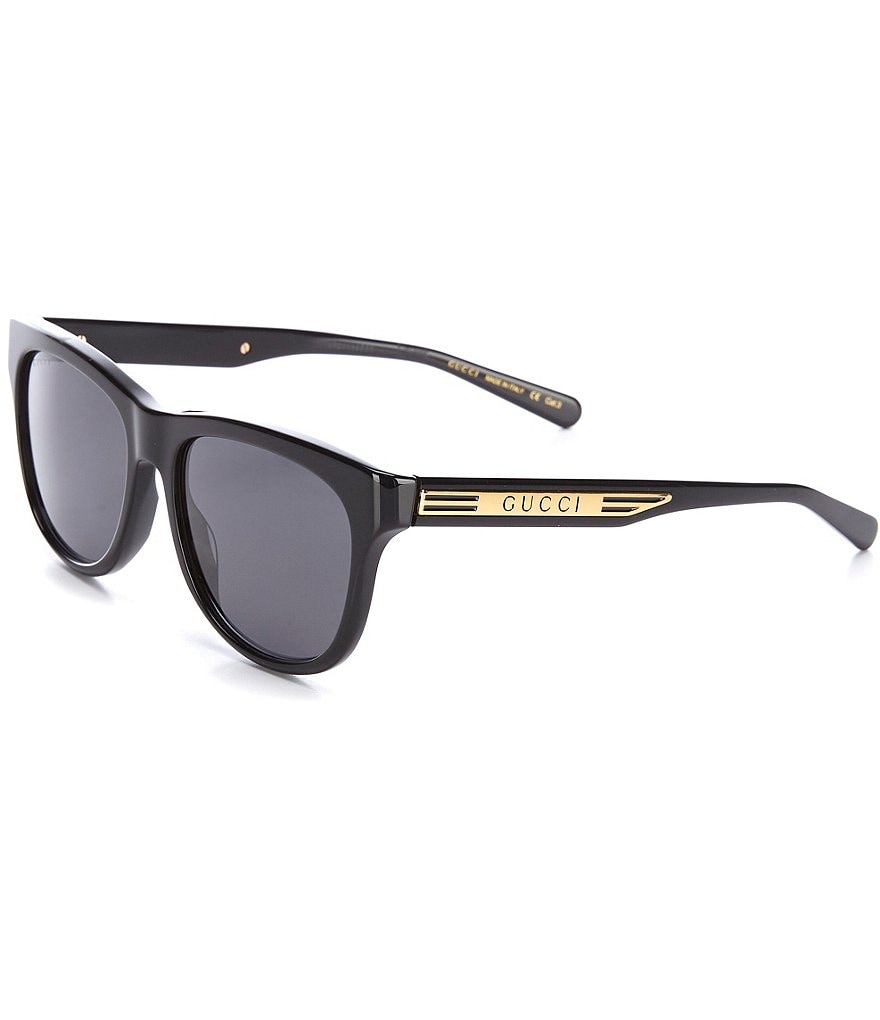 Gucci Men's Gg0980s Rectangular 55mm Sunglasses