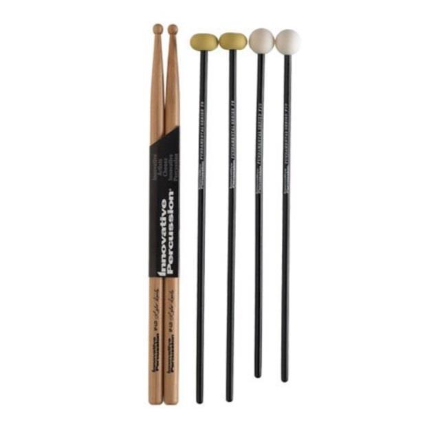 innovative percussion fp1 elementary mallet pack