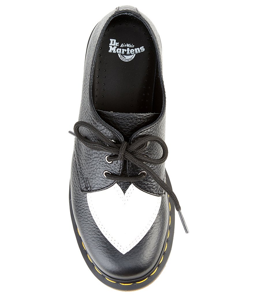 Dr. Martens Women's 1461 Amore Heart Leather Oxford Shoes