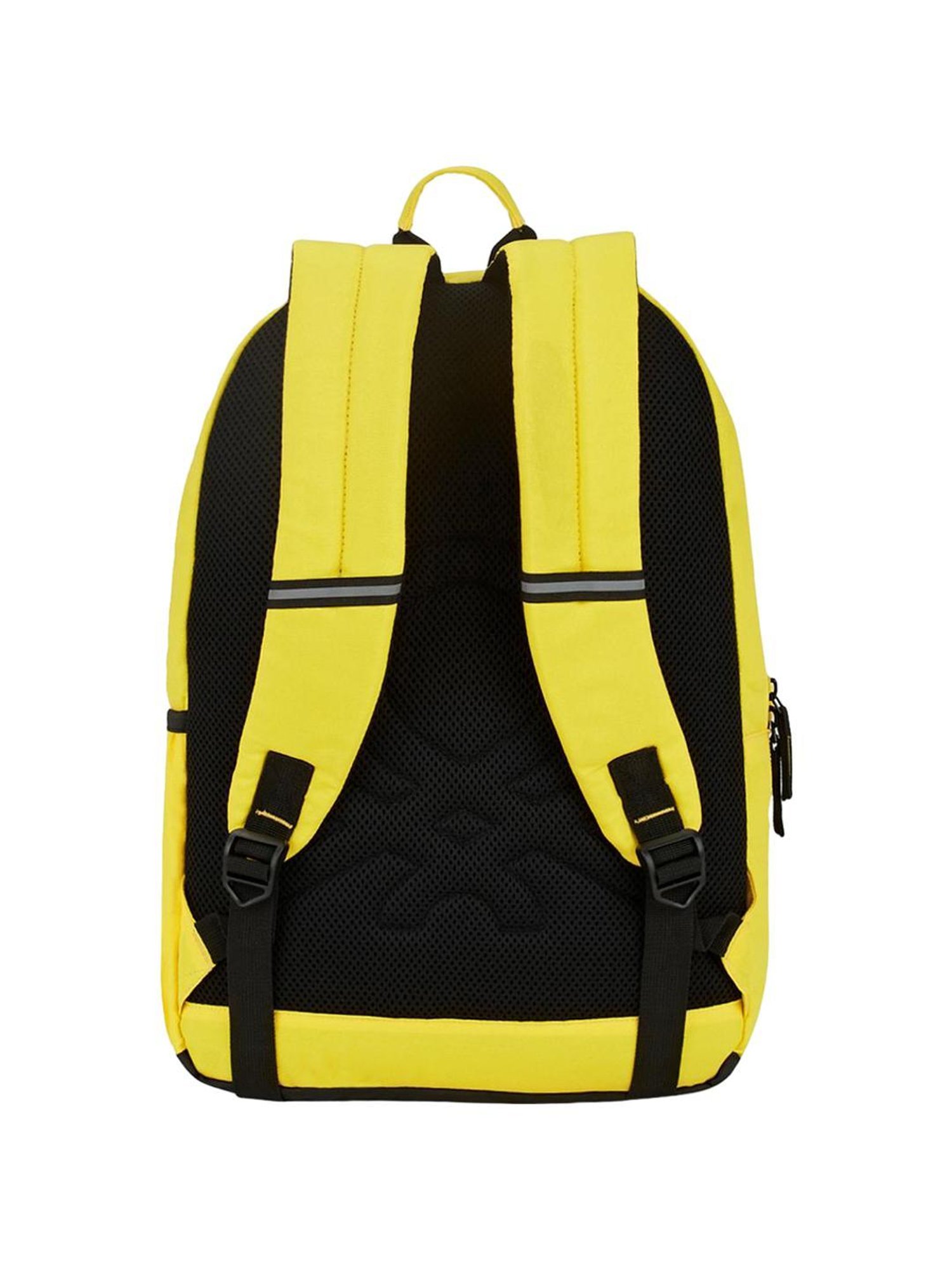 United Colors of Benetton Pablo 23 Ltrs Yellow & Black Medium Laptop Backpack