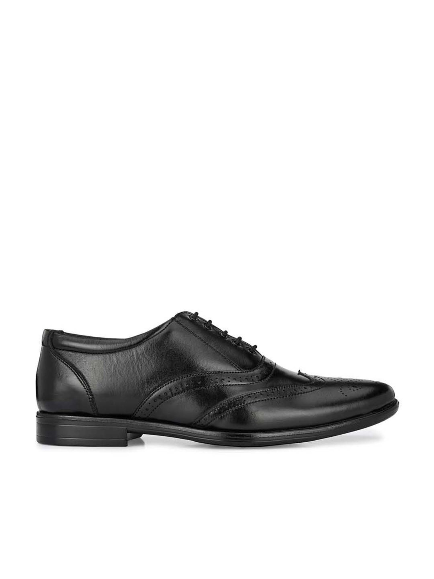 Eego Italy Men's Black Oxford Shoes