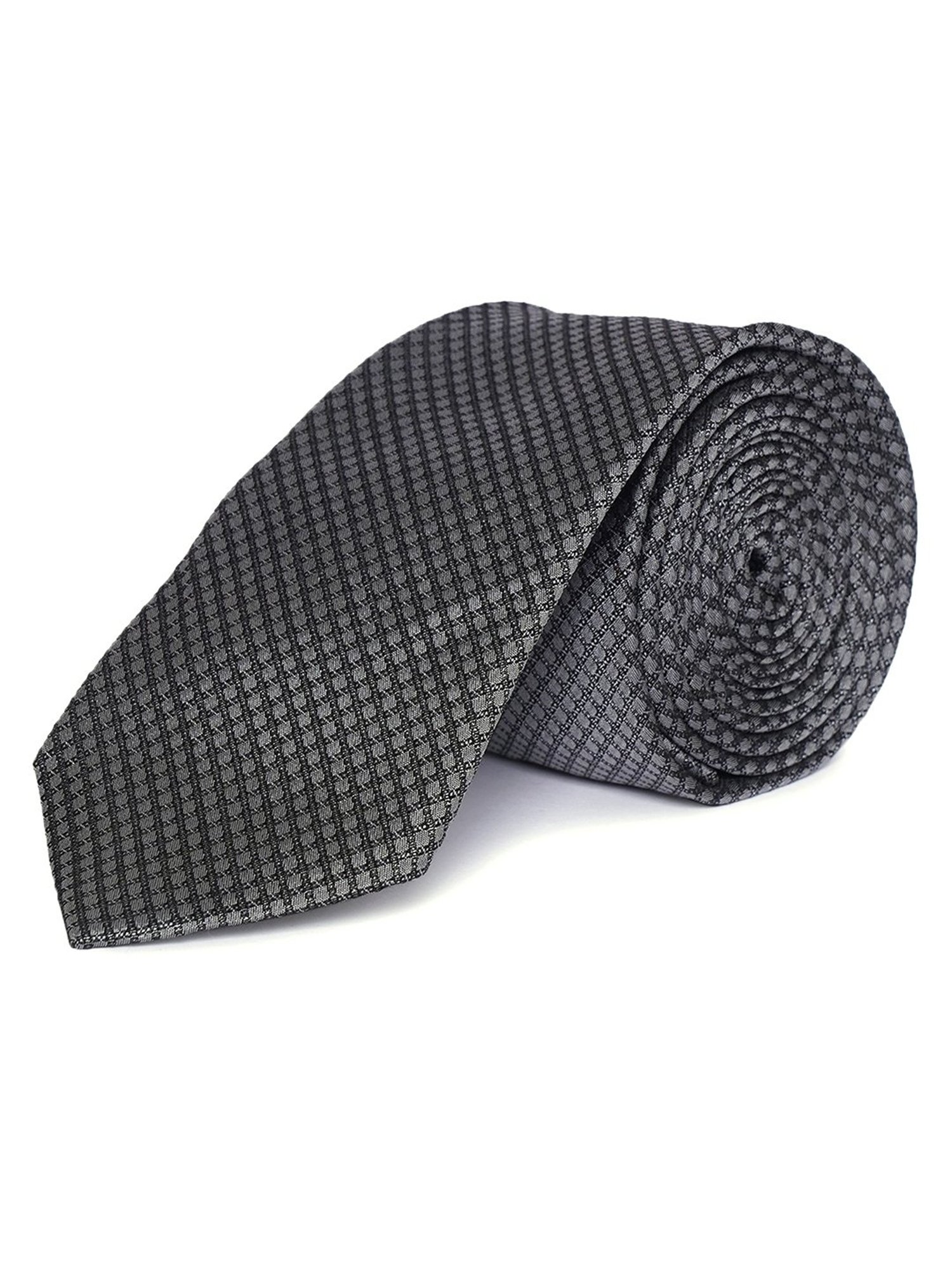 Antony Morato Grey Textured Tie