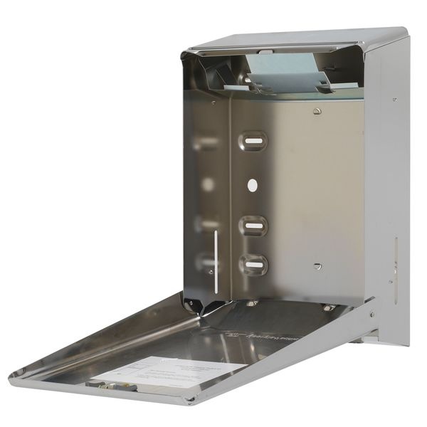 GEORGIA-PACIFIC 56620 15"H x 11-1/4"W, Multifold Dispenser, Chrome