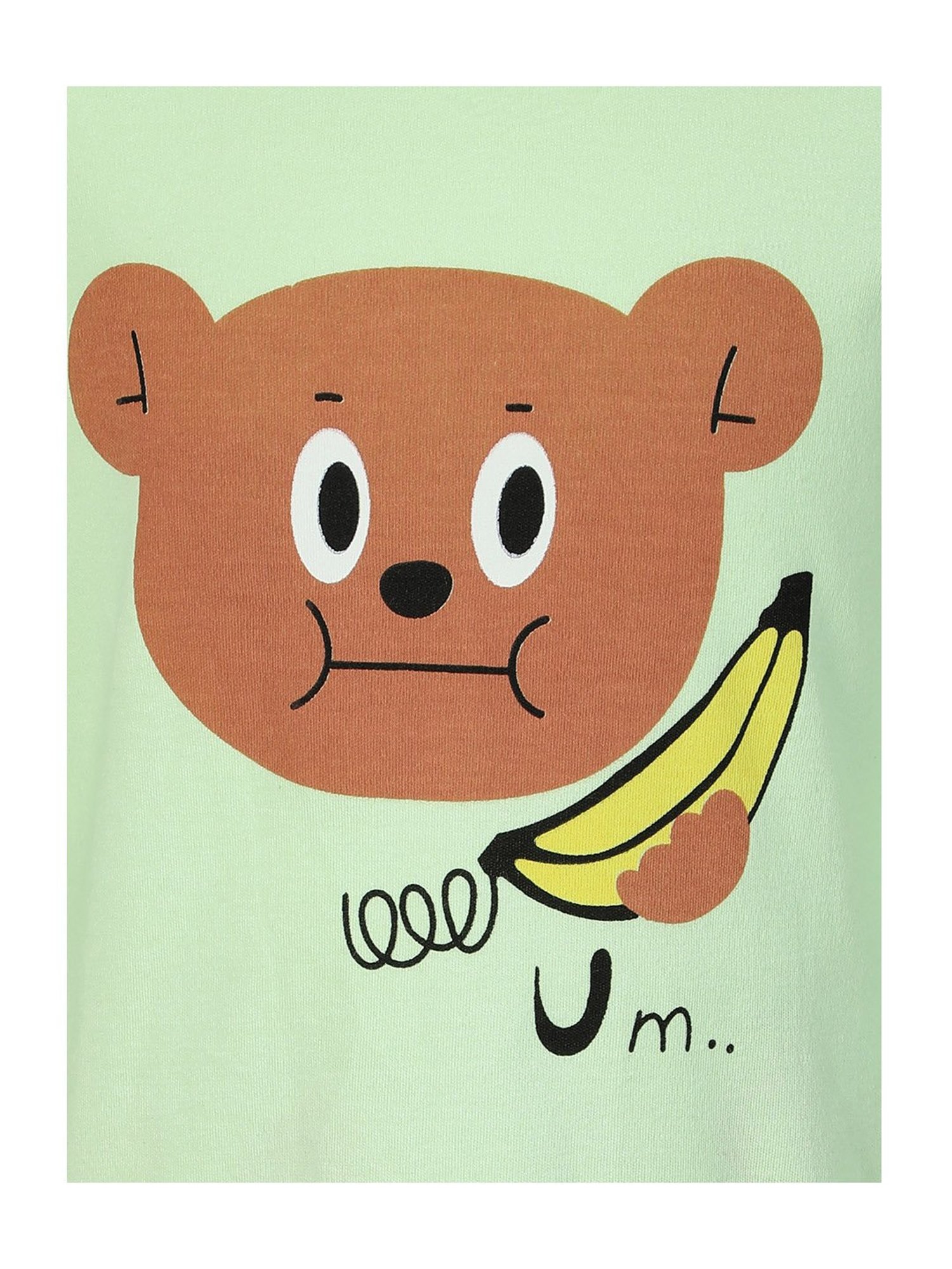 Passion Petals Boys Green Printed T-Shirt with Pajamas