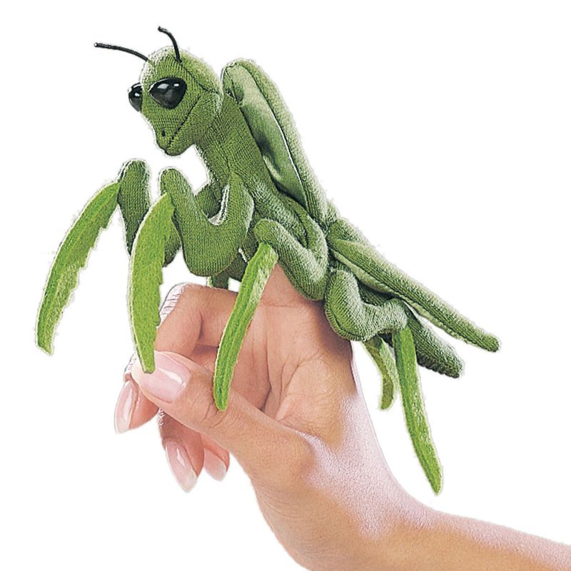 Folkmanis Mini Puppets Nature Birds, Animals and Bugs - Set of 4