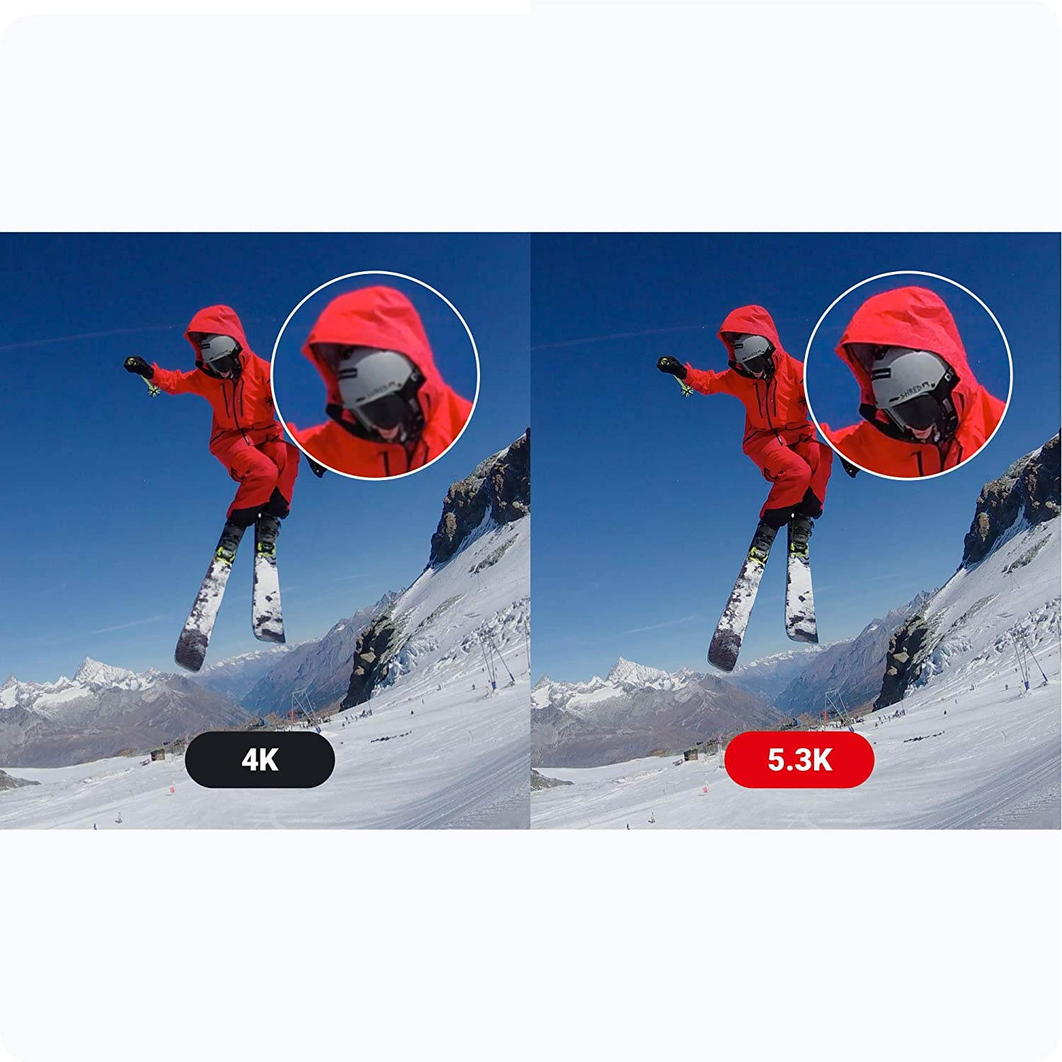 Insta360 ONE R 1-Inch Edition Co-Engineered with Leica &ndash; 5.3K 30fps Action Camera with 1-Inch Sensor, 4K 60fps, Stabilization, IPX8 Waterproof, 19MP