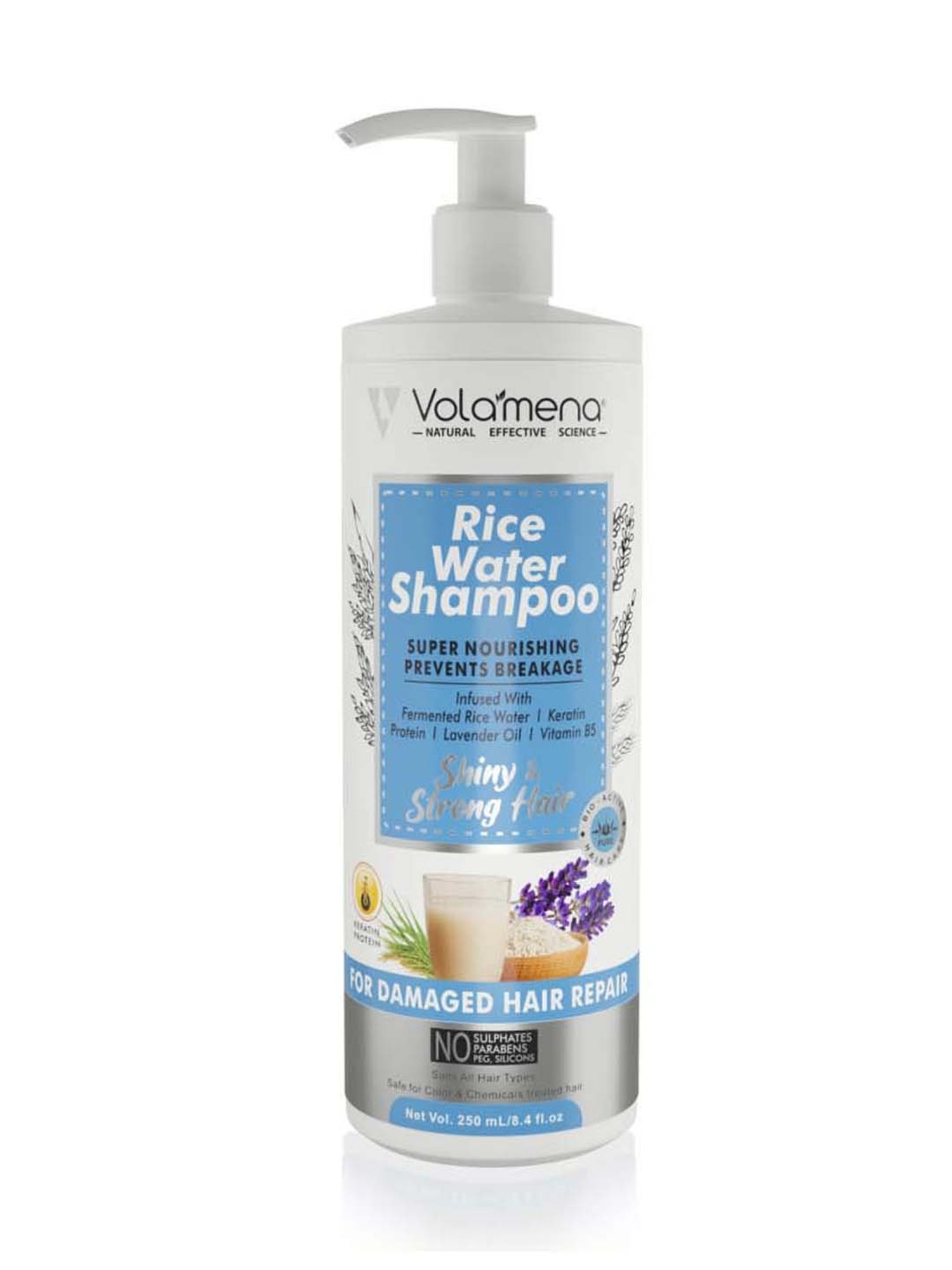 Volamena Rice Water Shampoo - 250 ml
