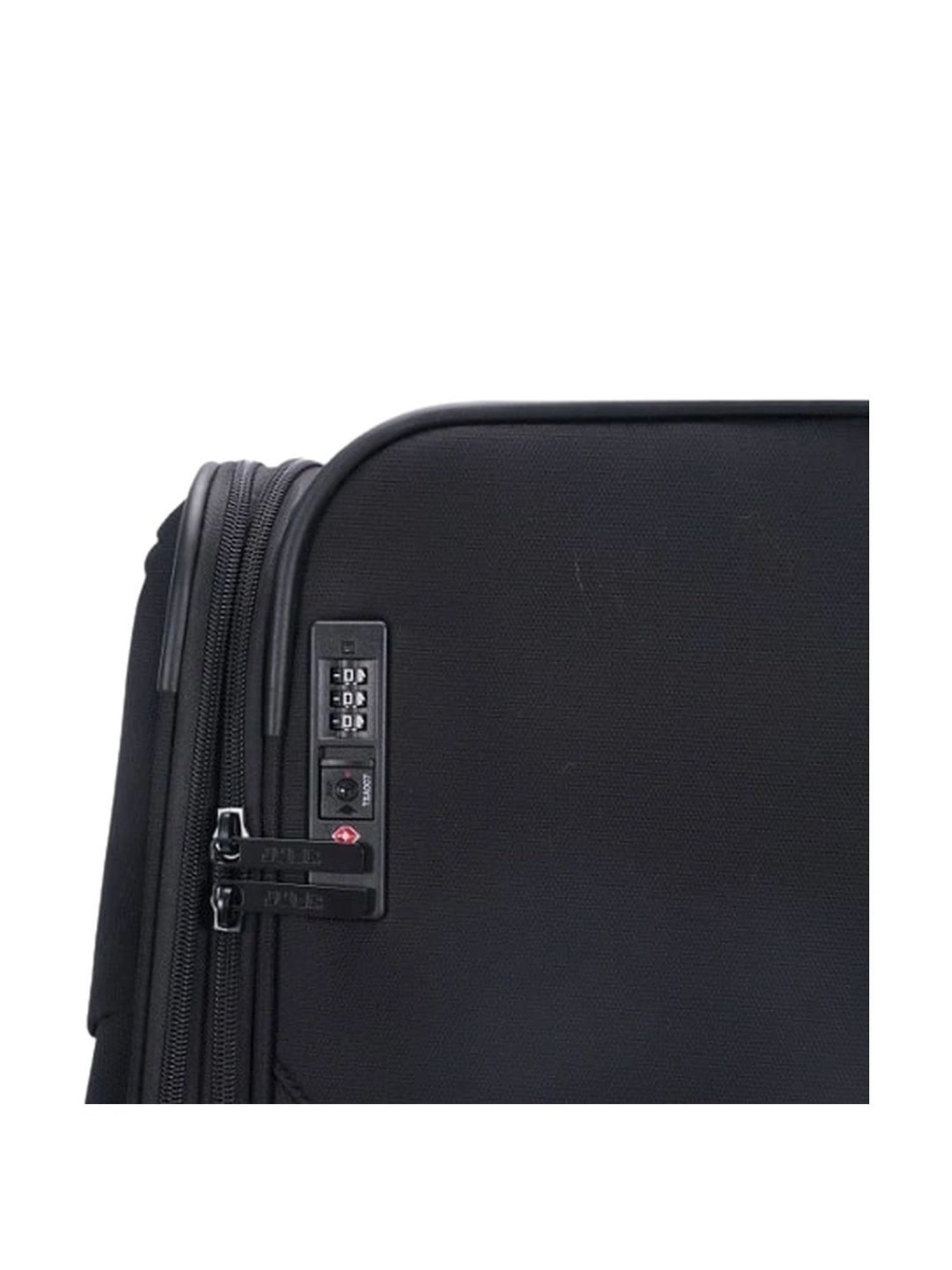 Jump Moorea 2 Black 8 Wheels Large Soft Cabin Trolley Bag