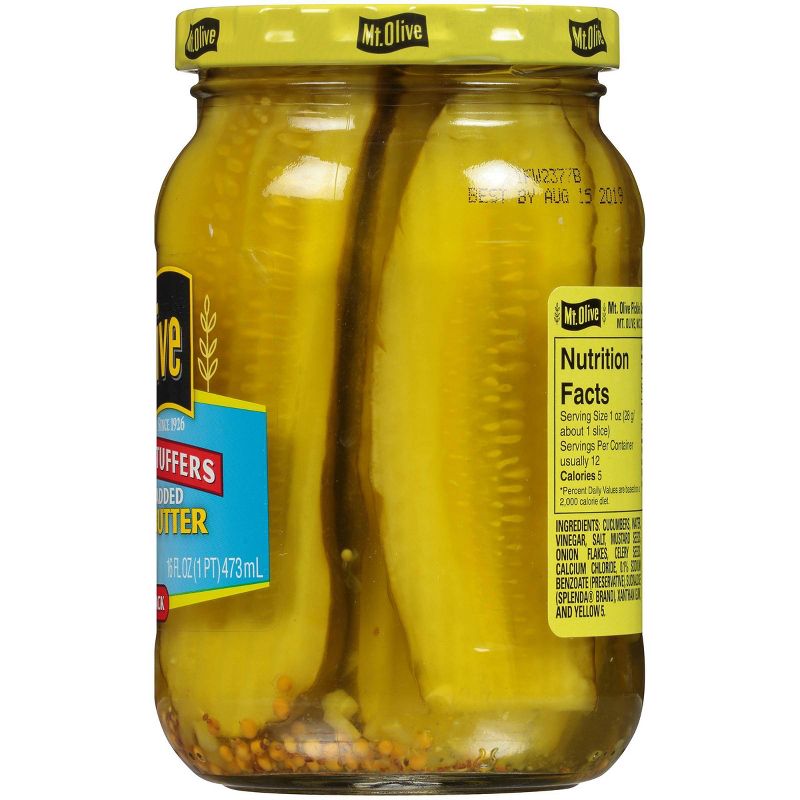 Mt. Olive Sandwich Stuffers Bread & Butter Pickles - 16oz