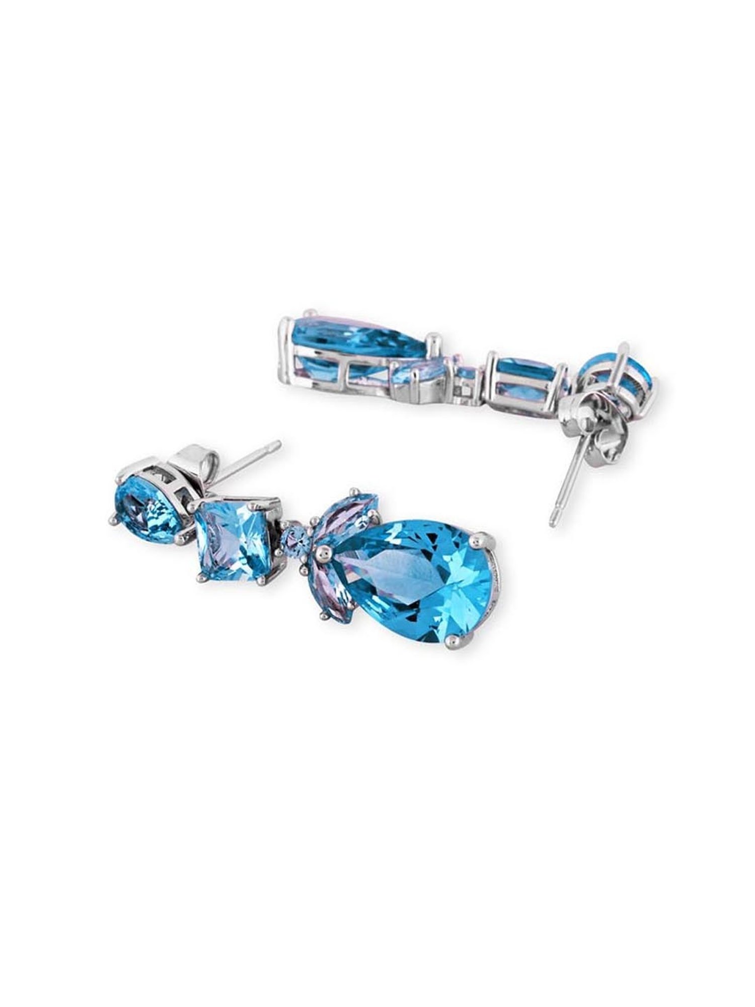 The Real Effect London Silver Earrings for Women