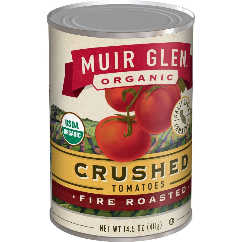 Muir Glen Crushed Tomatoes Fire Roasted - 14.5oz