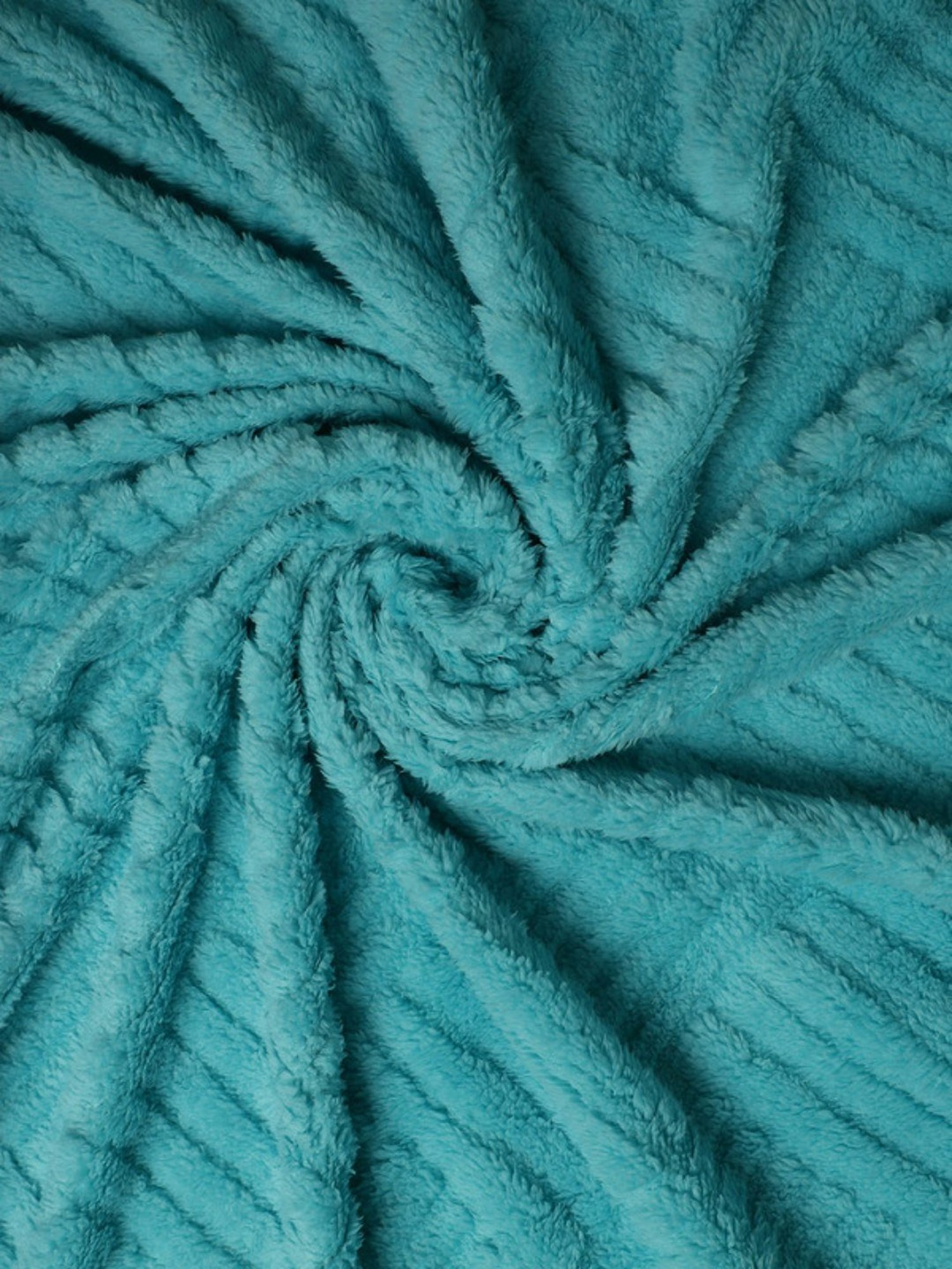 Dhrohar Sky Blue Polyester 300 GSM Double Bed Blanket