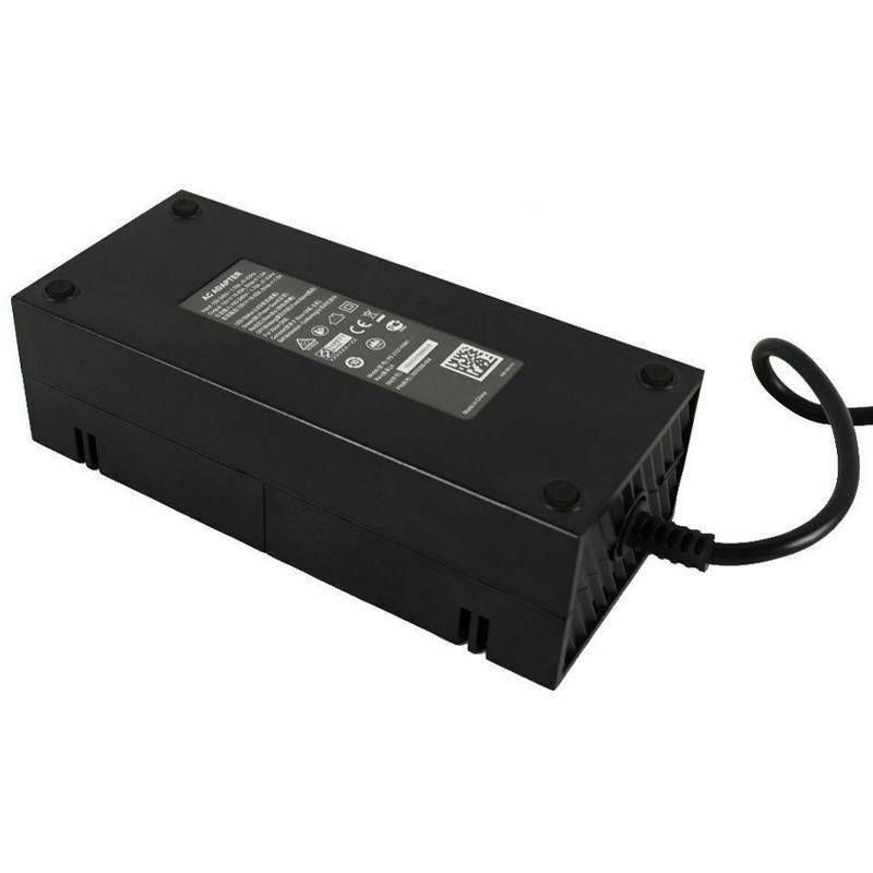 For Xbox One Power Supply Brick AC Adapter Power Supply Cord Replacement Charger AC Power cord for Microsoft Xbox One Console US Plug (Black)