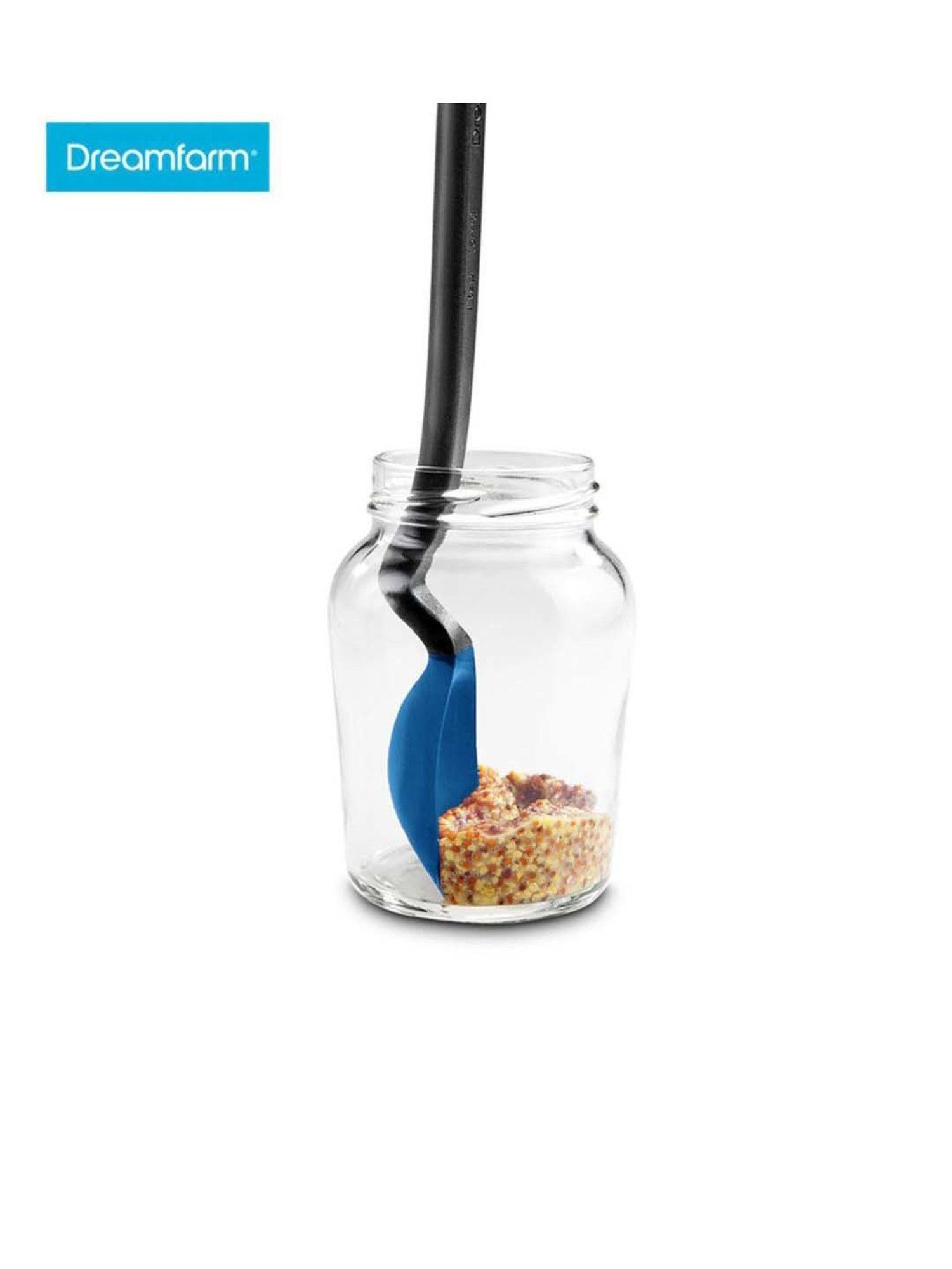 HAZEL Silver Stainless Steel Spatula with Beveled Edge