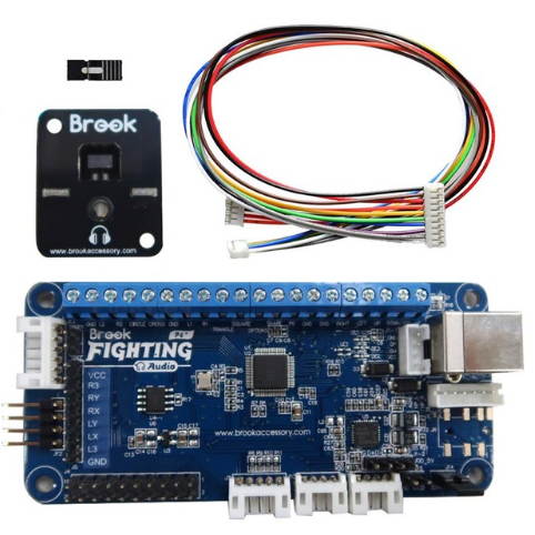Brook Universal Fighting Board Pin Pre-added for Xbox One 360 PS4 PS3 Wiii U PC