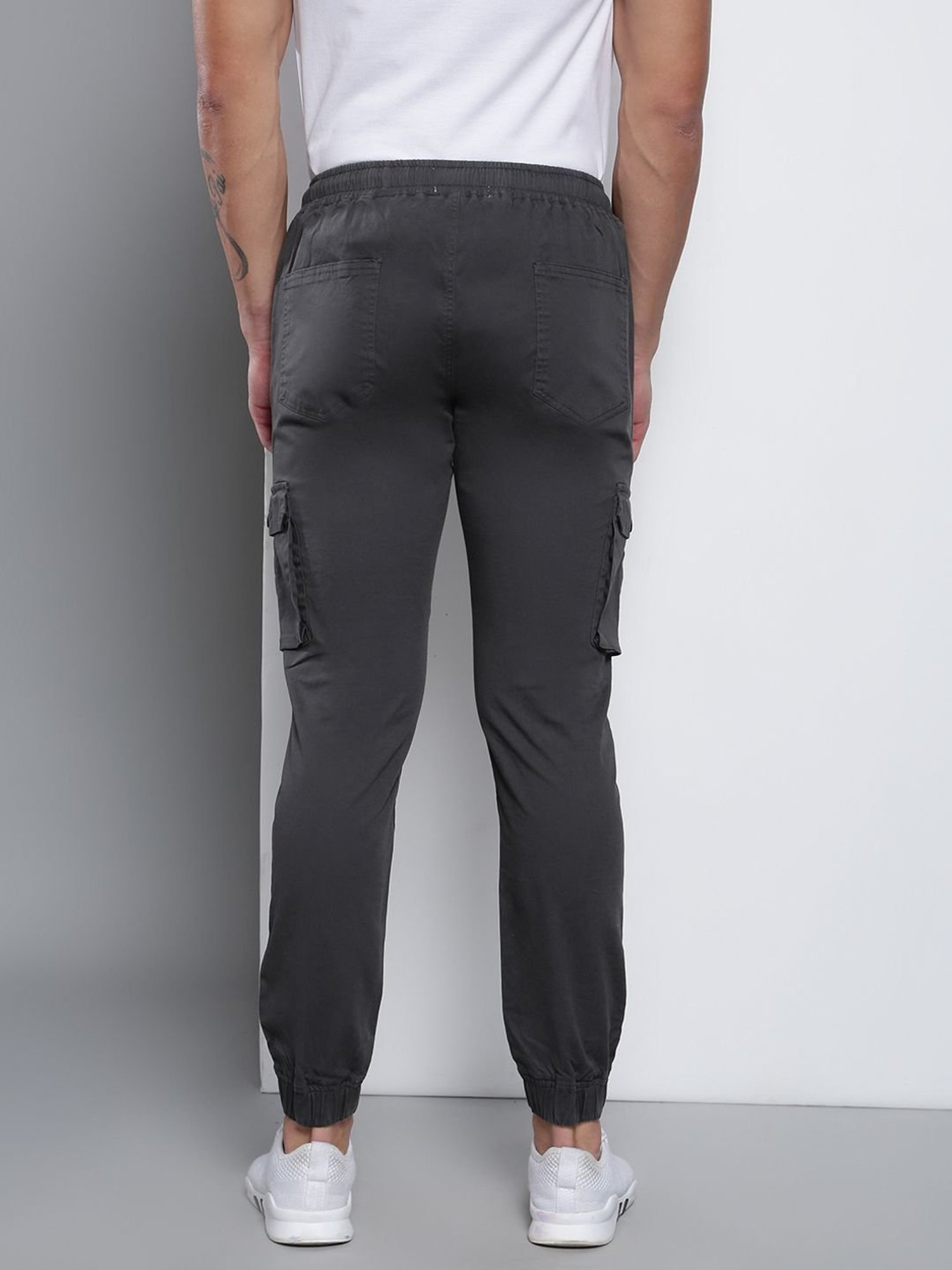 Dennis Lingo Charcoal Grey  Slim Fit Joggers